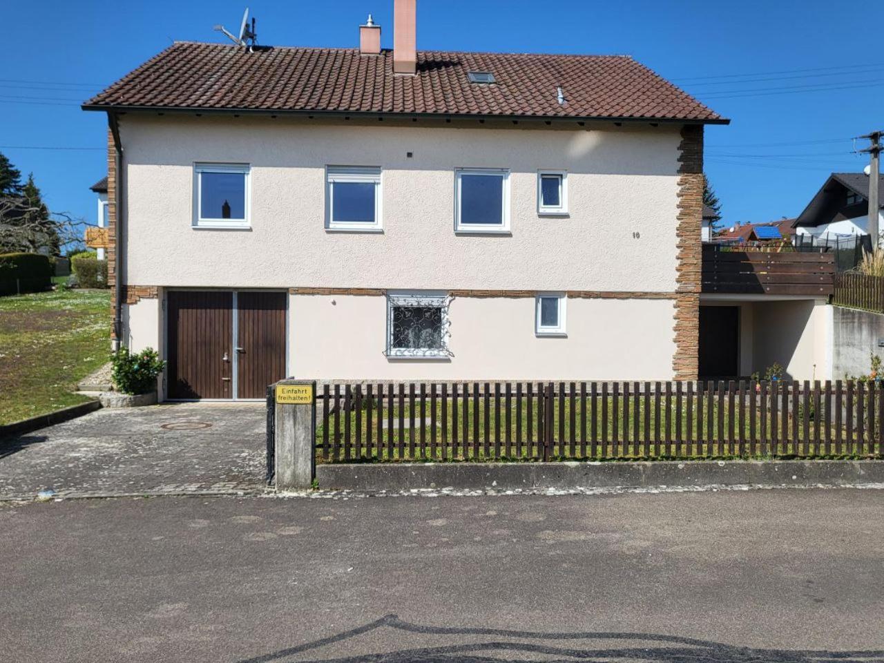 Ferienwohnung Naehe Legoland Mit Grossem Garten Und Terrasse Sontheim an der Brenz Esterno foto